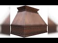Overview: SINDA Handmade Copper Range Hood Cover with Commercial Grade Stainless Steel Vent, Inc...