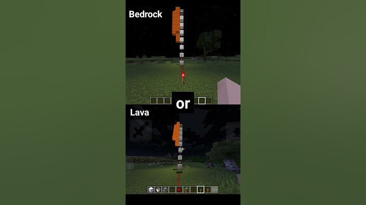 Minecraft JAVA Lava vs BEDROCK Lava #minecraft #shorts #memes