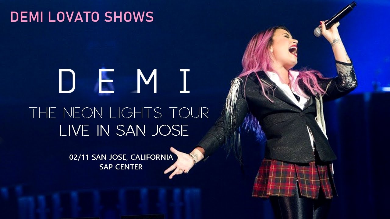 Demi Lovato: The Neon Lights Tour (San Jose, Califórnia - 11/02/2014)
