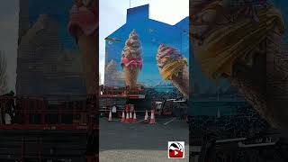 Cleethorpes Ice cream art , by woskerski