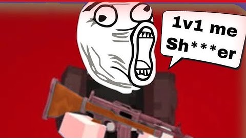 So I 1v1 a TRASH TALKER In Kirka. WILL I WIN!?