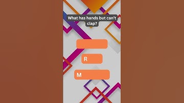 It Has Hands But Can’t Clap? 🕰️