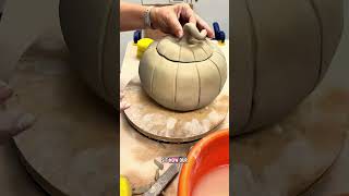 Pumpkin Time ceramic clay clayart ceramicart pottery