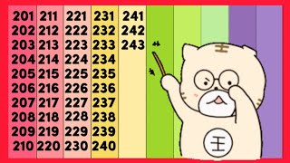 Learn Counting 200 to 300 | 3 Hundred | Three hundred |123 Number | Ep 01 | Maryam Cartoon Fantasy