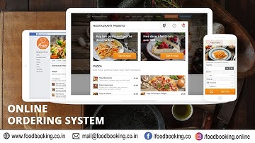 How does the Food Booking online food ordering system for restaurants work
