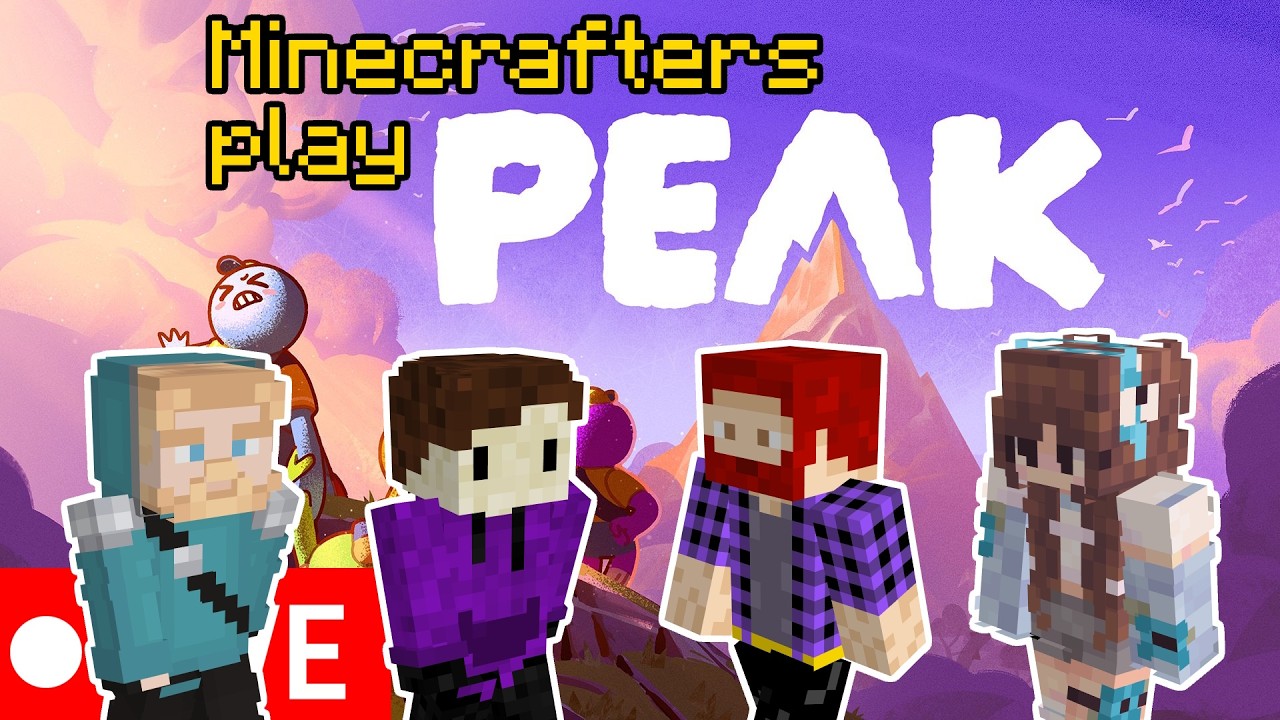 Minecrafters play PEAK!