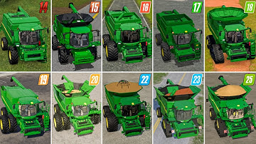 Fs14 Vs Fs15 Vs Fs16 Vs Fs17 Vs Fs18 Vs Fs19 Vs Fs20 Vs Fs22 Vs Fs23 Vs Fs25 | John Deere Harvester 