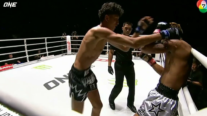 กุหลาบดำ​ ศจ.เปี๊ยกอุทัย​ VS นาบิล​ อานาน​  #วันลุมพินี#onechampionship