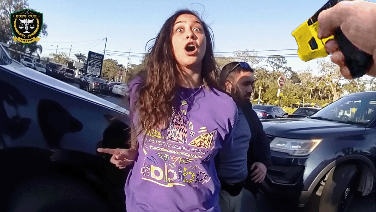 Karen Refuses to Step Out Of Her Car Traffic Stop and Ends Badly | Karens Getting Arrested By Police