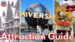 Universal Studios Beijing ATTRACTION GUIDE - All Rides & Shows - 2022 - Beijing, CHINA