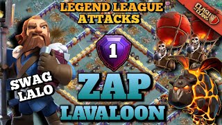 Legend Legend Attacks May Season #9 Zap Lalo | Clash of clans (coc)