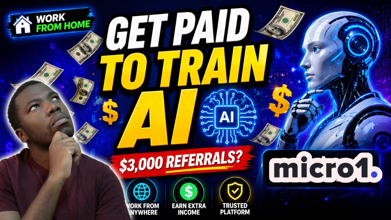 Get Paid to Train AI? Work From Home Opportunities Explained I Micro1 AI Review
