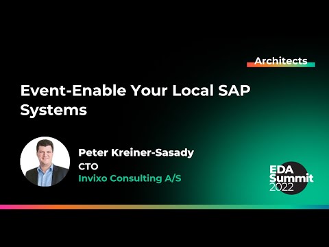 Event-Enable Your Local SAP Systems