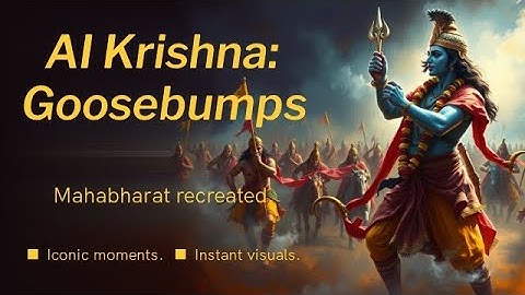 AI Krishna Moments That’ll Give You Goosebumps💥