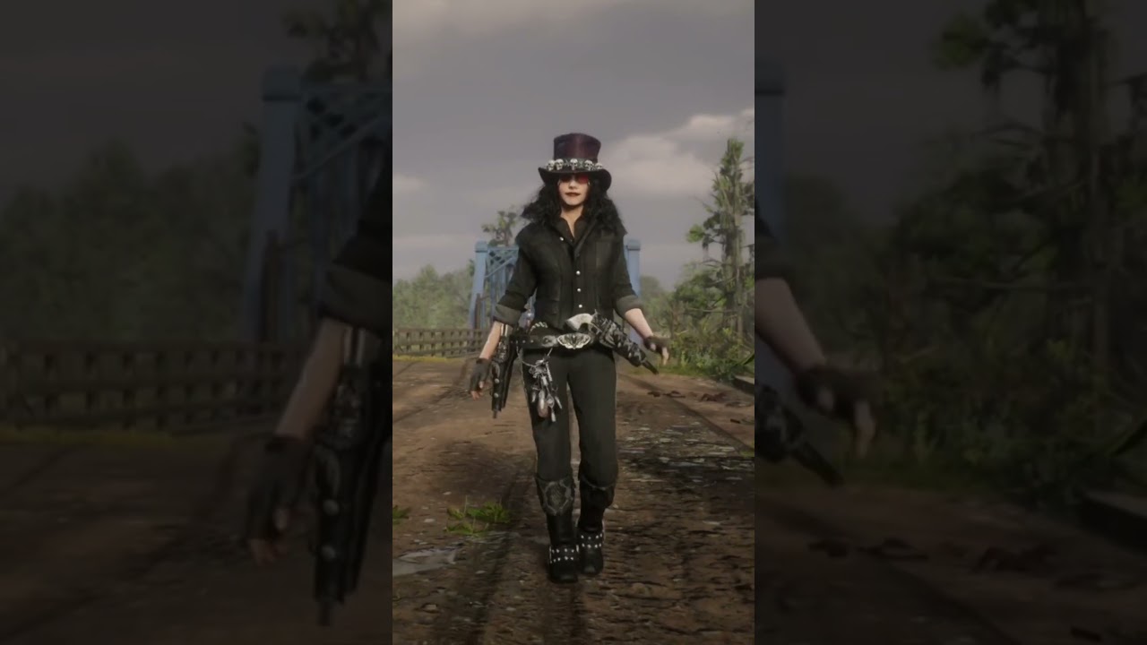 My Red Dead Online Character. 