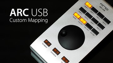 RME Audio ARC USB - Custom Mapping