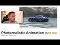 Realistic Car Animation Tutorial | Blender 2.8