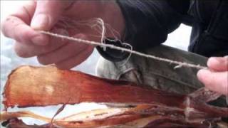 sinew cordage tips