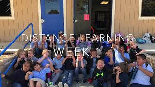 Distance Learning, Week 1 Day 1