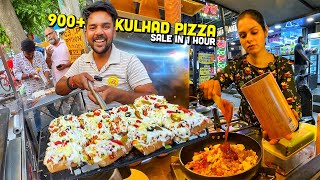 Ek Aur Viral Delhi Street Food Challenge 😍 Kulhad Pizza vs Napoli Pizza, Dilli Garlic Bread & more