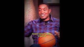 Isiah: Jordan Took a Bullet for Me! Exposing the NBA's Scariest Ankle Breaker! #nba #jordan #ai