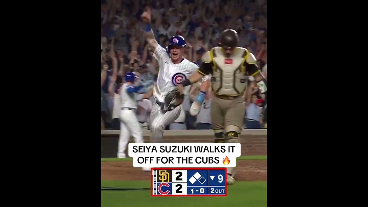 Cubs get the walk-off win š„