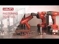 OVERVIEW of Hilti's innovative solutions for fastening to steel