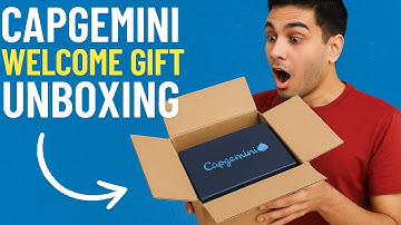Capgemini Welcome Kit Unboxing | New Joiner Gift 🎁for Experience Employee 2025