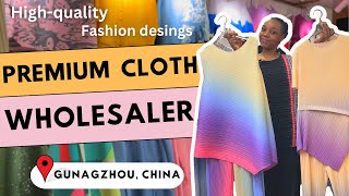 High-quality designed clothing supplier in China | Guangzhou Wholesale Market screenshot 4