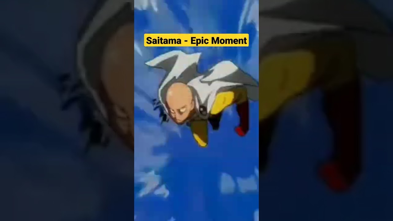 Saitama destroyed the meteorite!!