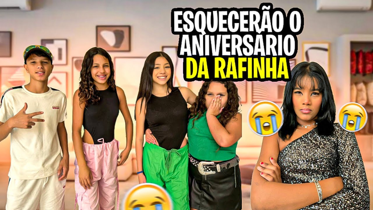 ESQUECEMOS DO ANIVERSÁRIO DA RAFA *ela chorou*