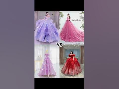 💙blue vs red vs💕pink vs💜purple watch🕝 hells👠 lipstick💄gown👗 Eyerrings ...