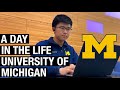 A day in the life of a university of michigan student