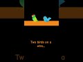 two birds on a wire...