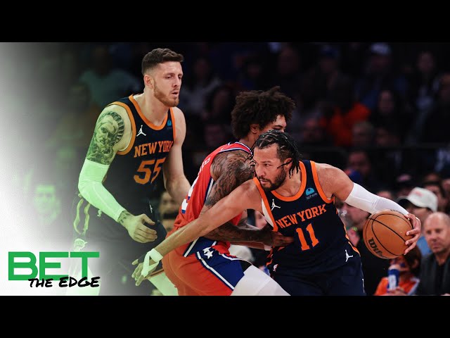 Lakers, 76ers down 2-0, NHL Conference Champ. + J.J. McCarthy | Bet the Edge (4/24/24) | NBC Sports