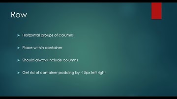 Bootstrap Rows Fundamentals (Bootstrap Essential Training #6)