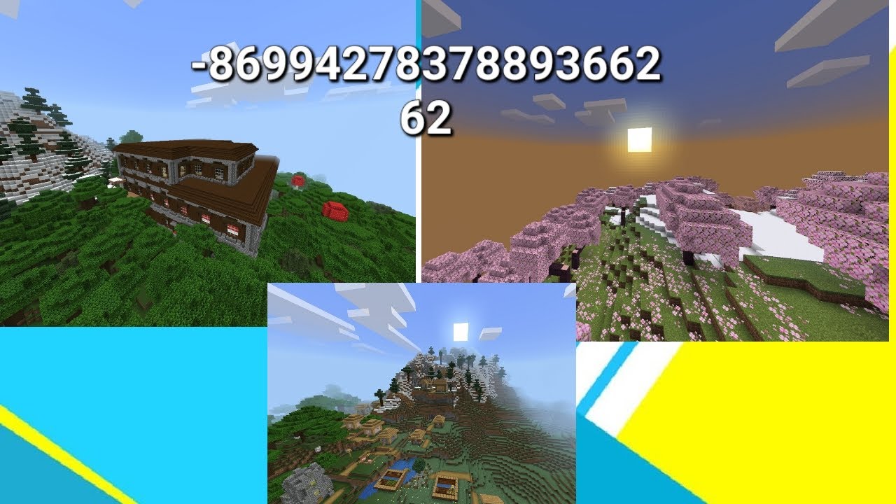Essa é A Melhor Seed Do Minecraft Bedrock 1.20.1!! - YouTube