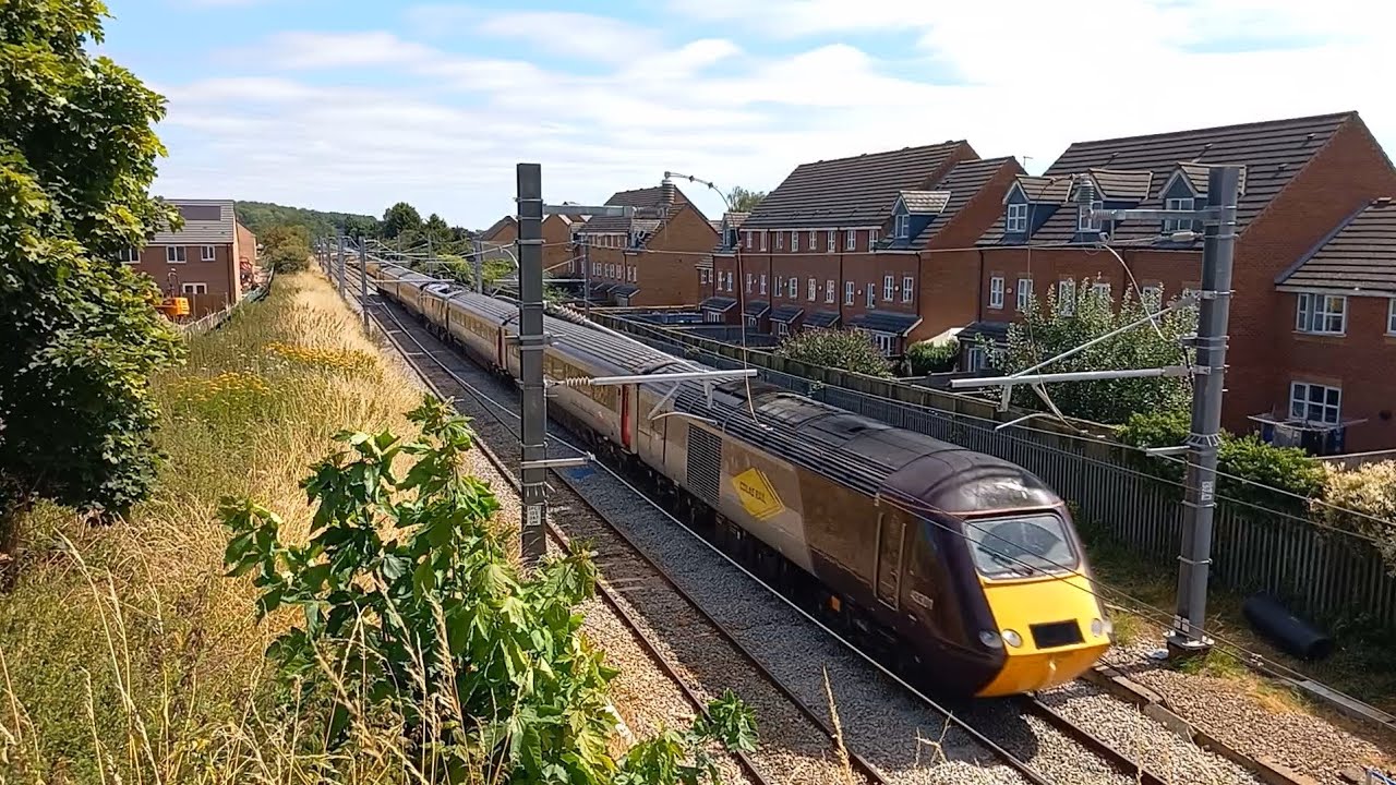1Q90 TEST TRAIN 43301 *91117* 43303 Leicester to Leicester via Bedford ...
