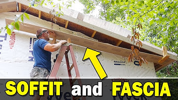 Soffit Fascia and Gable OSB Build a 20x30 Workshop