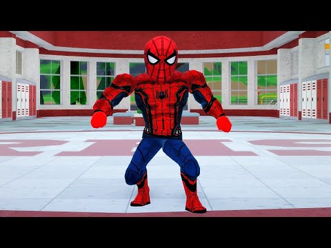 How To Be Spider Man Homecoming In Robloxian High School Youtube - how to make spiderman with his homemade suit in robloxian