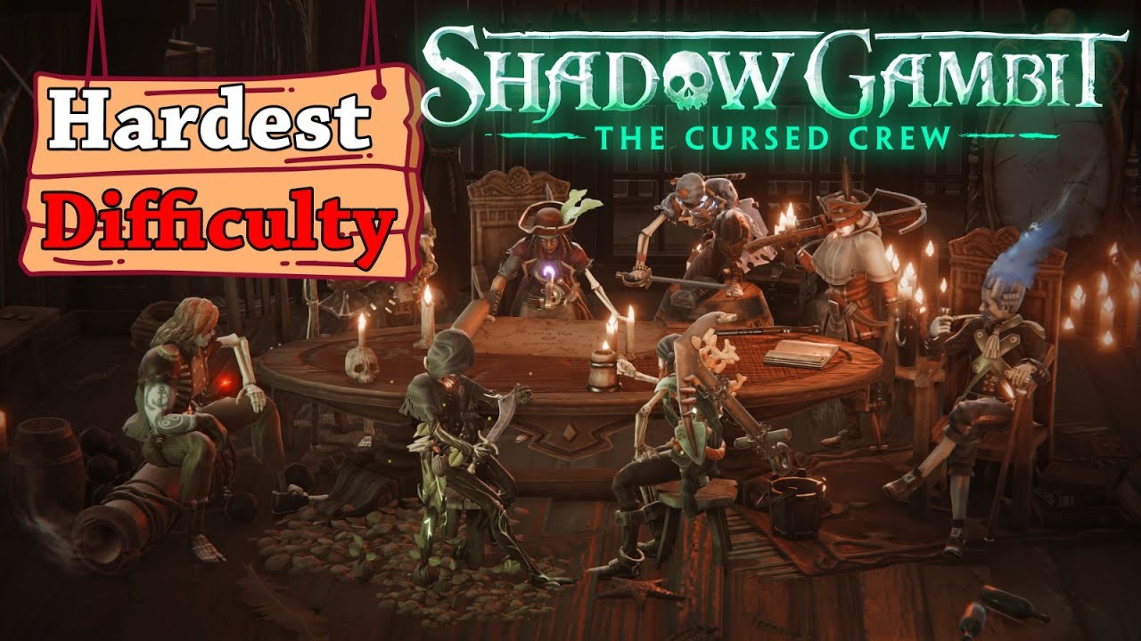 Mastering the HARDEST Shadow Gambit: The Cursed Crew (Full Gameplay)