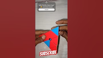 Can you make like this 🤨#pyraminx #cube #trending #shorts