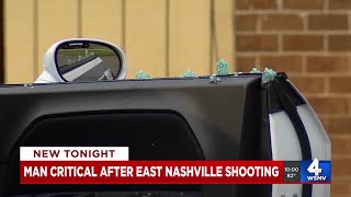 Man critical after East Nashville shooting