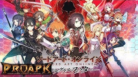 Sword Art Online Integral Factor Gameplay Android / iOS (Open World MMORPG) (CBT) (JP)