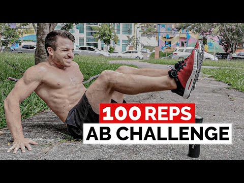 100 Reps Abs Challenge | GymPerformance Fitness Challenge