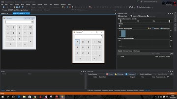 โปรแกรมเครื่องคิดเลขแบบง่าย visual studio c#