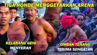 OMBAK TENANG PATAHKAN SENGATAN KELABANG GENI HANYA TIGA RONDE || PERESEAN LEKOR 2022