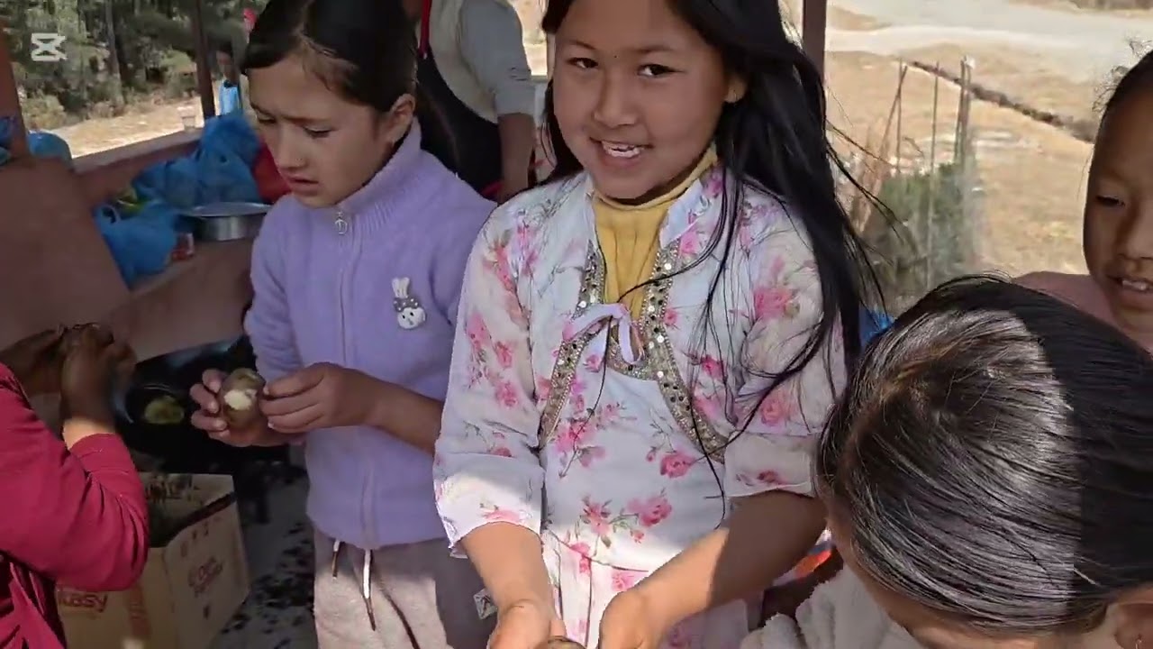 Picnic of 2082..at Jhanda park..Jiri..Dolakha..Nepal.School.picnic..