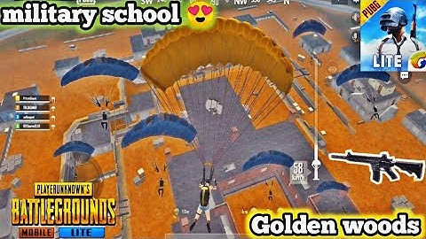 PUBG MOBILE LITE-Golden woods relesedegameplay (pubg mobile lite Android gameplay) Goladen woods