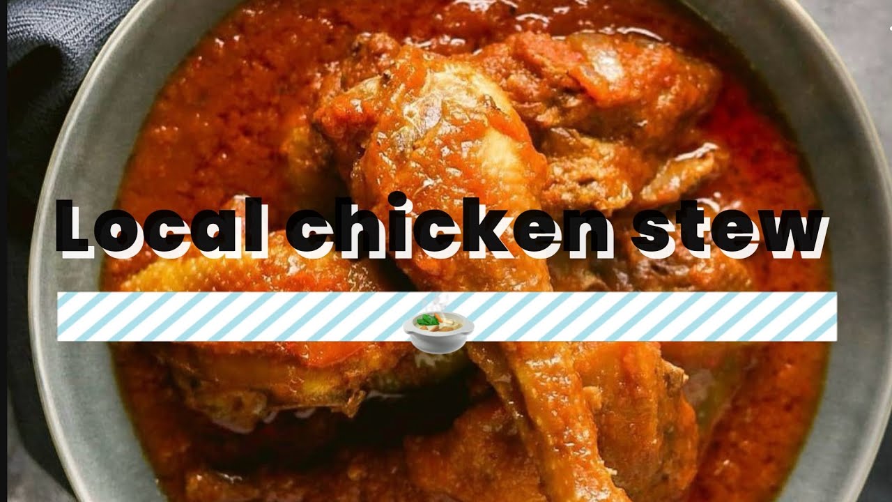 Local Stew Cook with me🧑🍳 delicious local chicken stew🍲 - YouTube